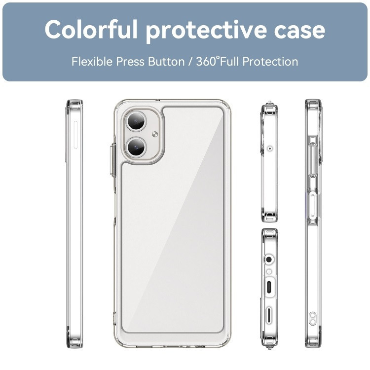 کاور مدل Transparent مناسب برای گوشی موبایل سامسونگ Galaxy A06