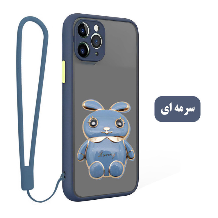 کاور اسپارتان مدل MBC Bunny strap مناسب برای گوشی موبایل سامسونگ Galaxy A35 به همراه بندآویز