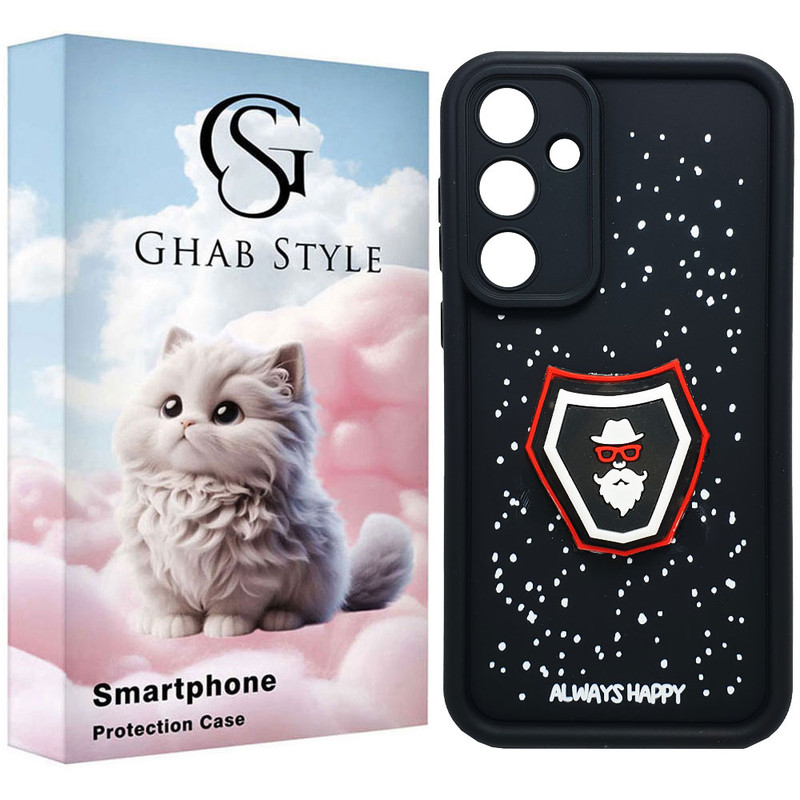 کاور قاب استایل مدل سیلیکونی طرح چراغدار مناسب برای گوشی موبایل سامسونگ  Galaxy A15 / A15 5G
