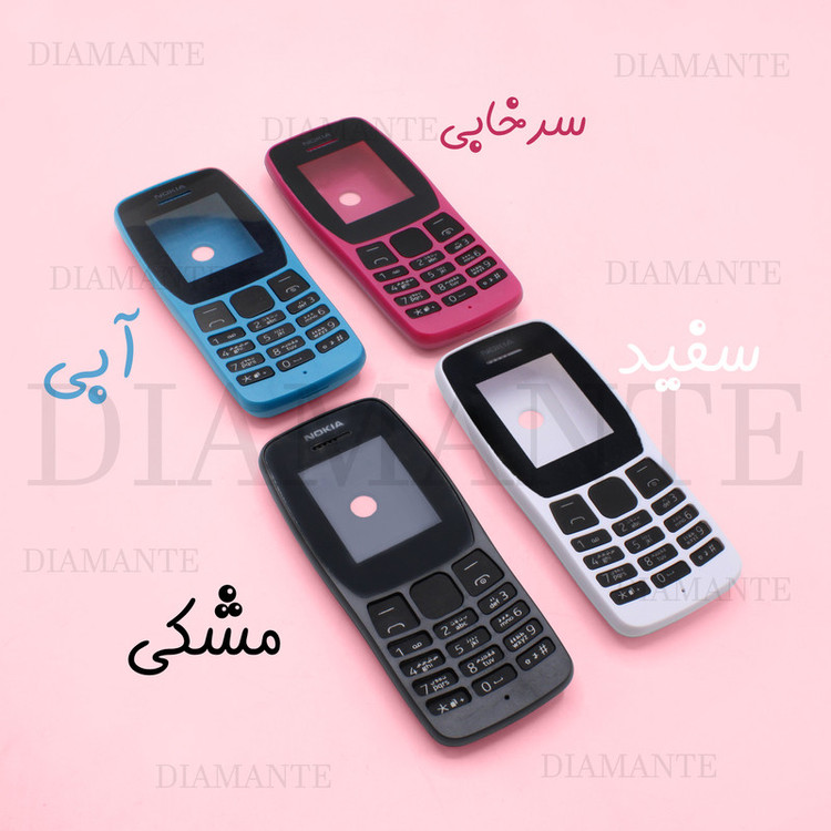کاور دیامانته مدل Noki110 Gn مناسب برای گوشی موبایل نوکیا 110 2019