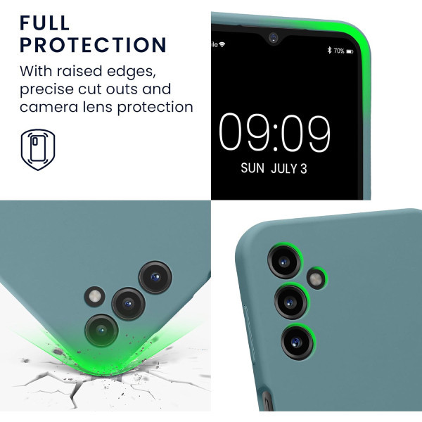 کاور قاب کاور مدل سیلیکون Rod مناسب برای گوشی موبایل سامسونگ Galaxy A05
