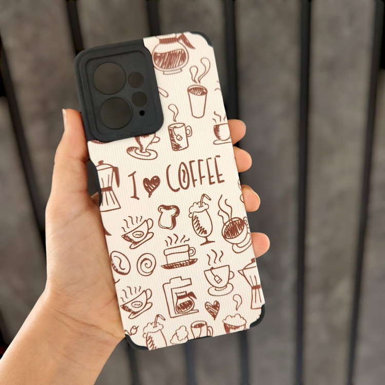 کاور مدل کبریتی طرح Coffee مناسب برای گوشی موبایل شیائومی Redmi Note 12 4G