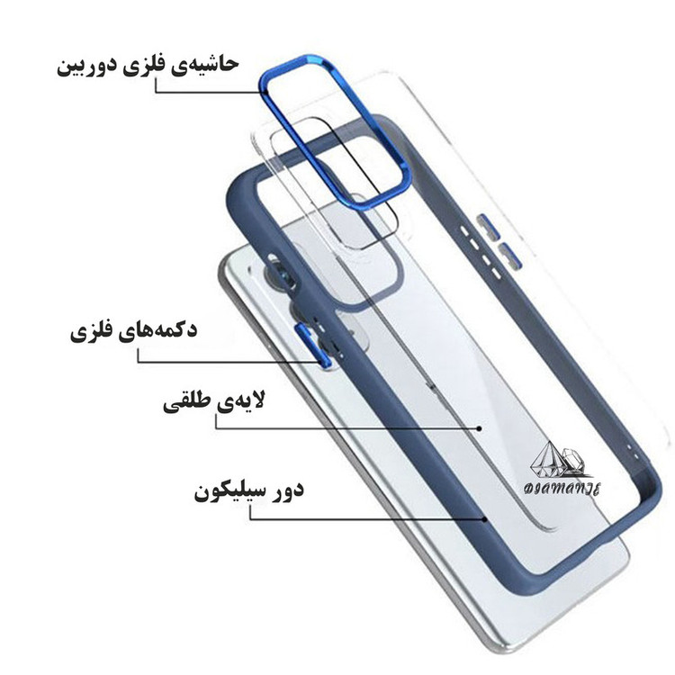 کاور دیامانته مدل Shain Bk مناسب برای گوشی موبایل سامسونگ Galaxy A04e