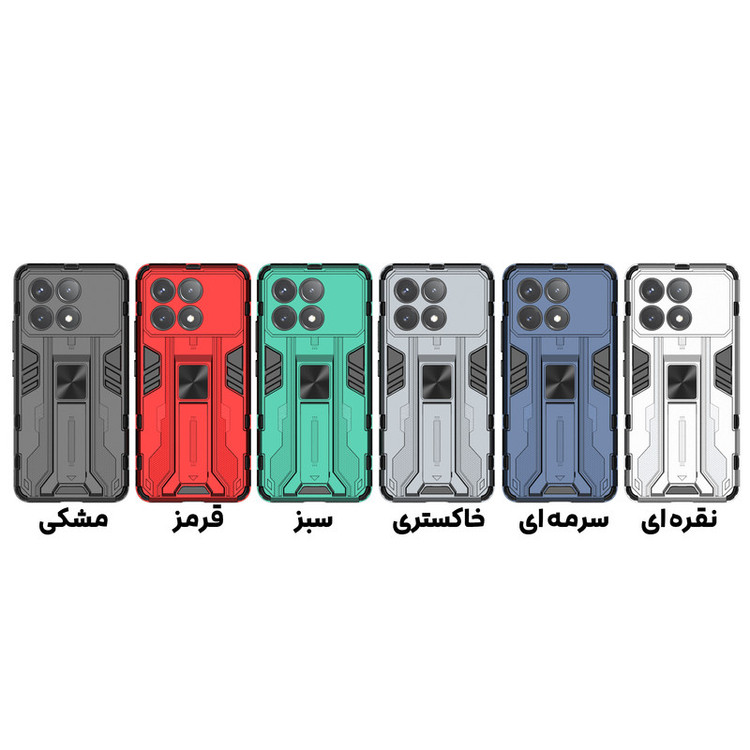 کاور بادیگارد مدل Gear مناسب برای گوشی موبایل شیائومی Poco F6 Pro