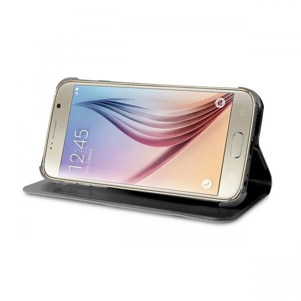 کیف کلاسوری مدل چرمی مناسب برای گوشی موبایل سامسونگ سامسونگ Galaxy S6 Edge به همراه محافظ صفحه نمایش