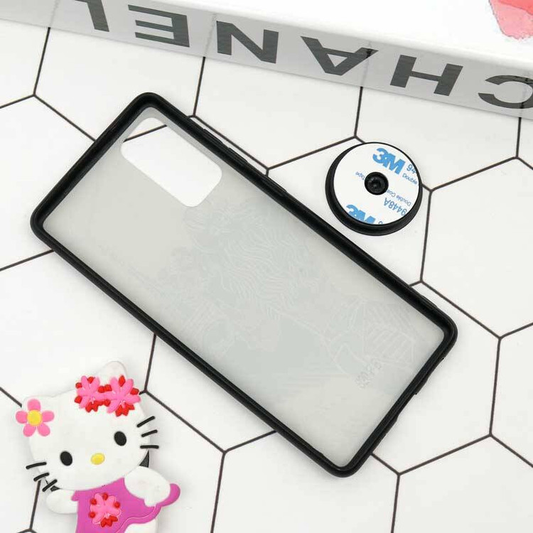 کاور طرح دخترانه کد 233 مناسب برای گوشی موبایل سامسونگ Galaxy S20 FE به همراه پاپ سوکت