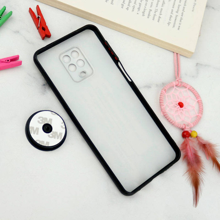 کاور طرح دخترانه کد 963 مناسب برای گوشی موبایل شیائومی Redmi Note 9s / 9 Pro به همراه پاپ سوکت
