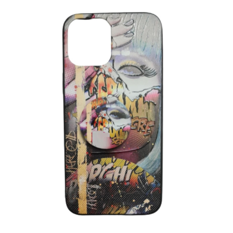 کاور طرح دخترانه کد 939 مناسب برای گوشی موبایل اپل iPhone 12 Pro Max به همراه پایه نگهدارنده
