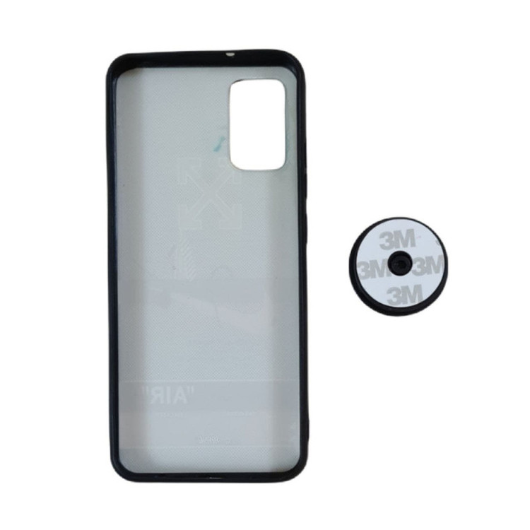 کاور طرح نایک کد 202 مناسب برای گوشی موبایل سامسونگ Galaxy A02S به همراه پاپ سوکت