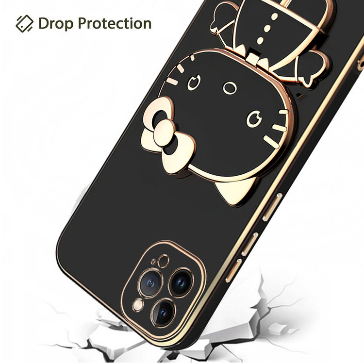 کاور گاردتک آساک مدل Kitty Strap مناسب برای گوشی موبایل اپل iPhone 12 Pro به همراه بندآویز