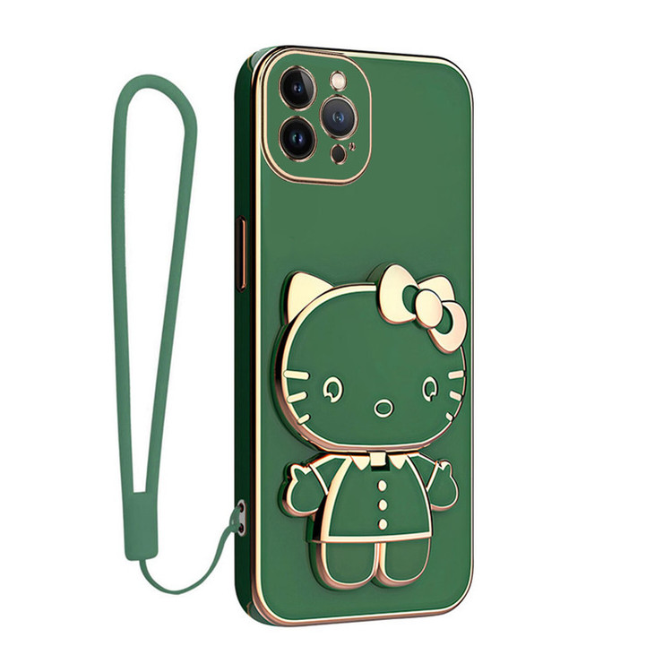 کاور گاردتک آساک مدل Kitty Strap مناسب برای گوشی موبایل اپل iPhone 12 Pro به همراه بندآویز
