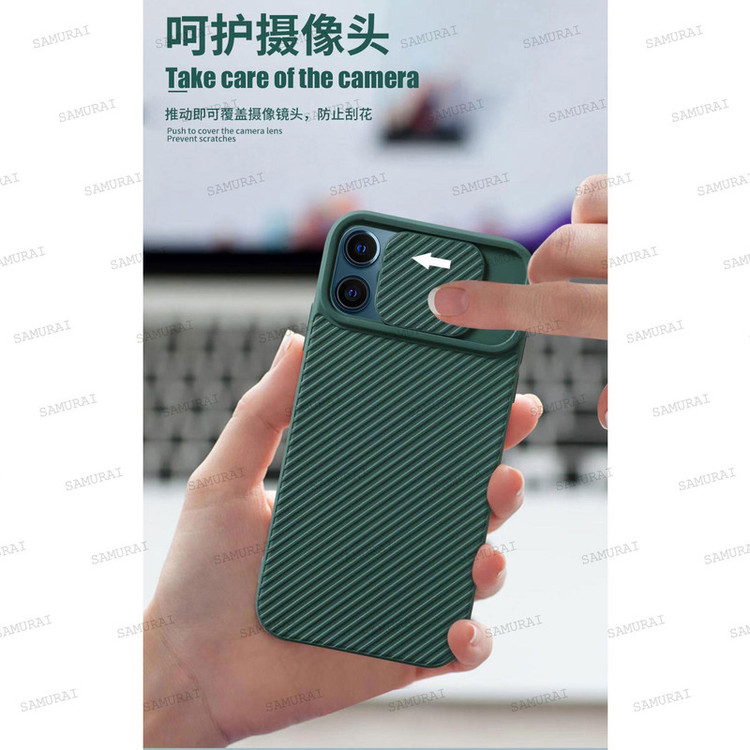 کاور سامورایی مدل Cam مناسب برای گوشی موبایل اپل iPhone 12 Pro Max