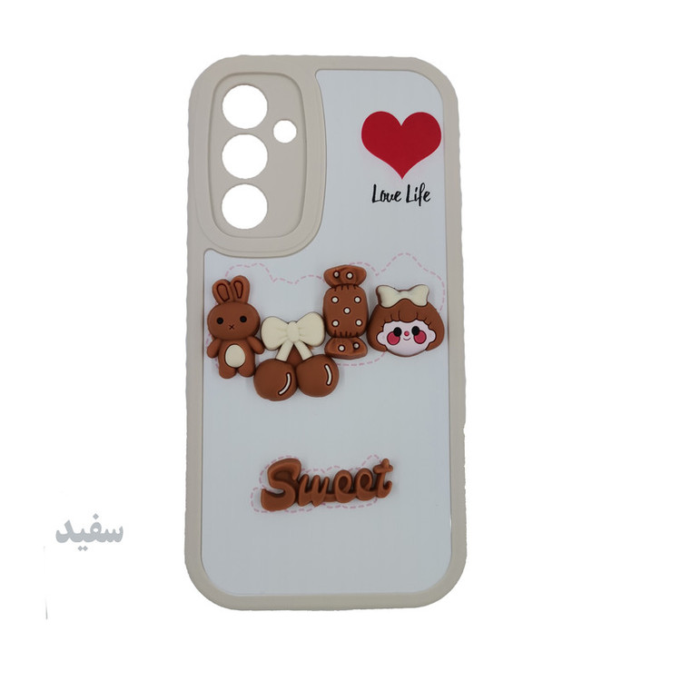 کاور لیمیا مدل فانتزی لنزدار ژله ای طرح عروسکی برجسته مناسب برای گوشی موبایل سامسونگ Galaxy A14