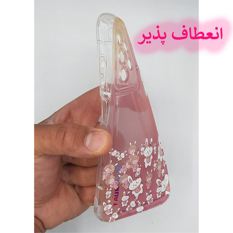 کاور لاین کینگ مدل خرگوش گوگولی مناسب برای گوشی موبایل اپل IPhone 13 pro Max