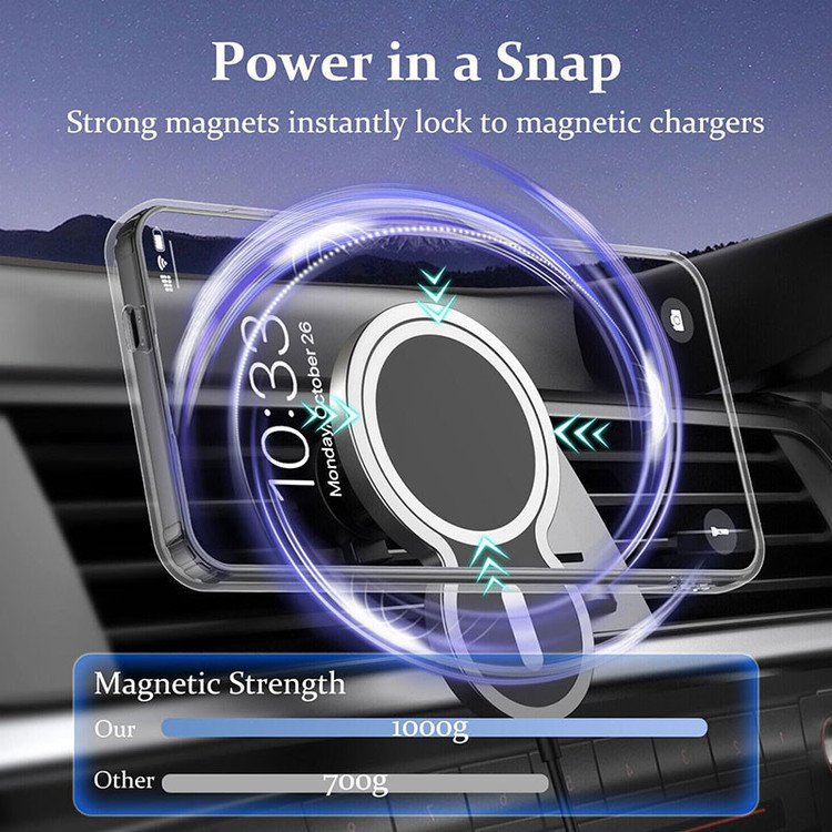 کاور مسیر مدل Clear Magnetic Magsafe مناسب برای گوشی موبایل سامسونگ Galaxy A55