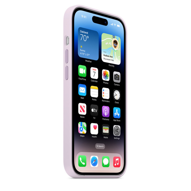 کاور مدل Silicone مناسب برای گوشی موبایل اپل iPhone 14 Pro