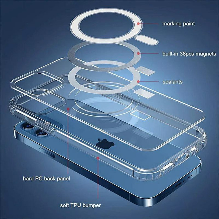 کاور مدل مگ سیف مناسب برای گوشی موبایل اپل iphone 13 promax