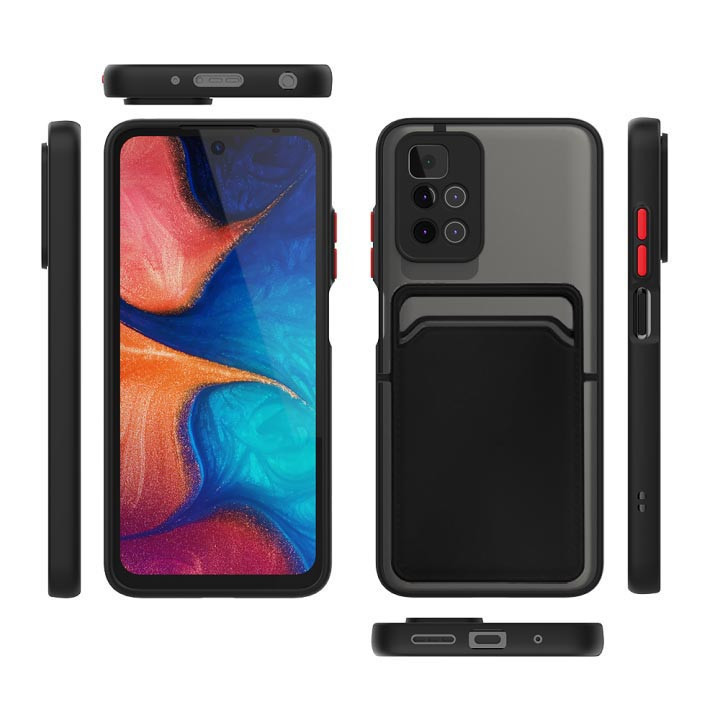کاور گاردتک آساک مدل MBC Card Strap مناسب برای گوشی موبایل شیائومی Redmi 10 2022/ Redmi 10 Prime / Redmi10 همراه با بند