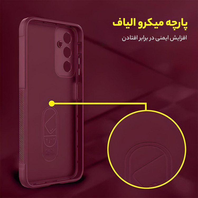 کاور گاردتک آساک مدل Flex Armor مناسب برای گوشی موبایل سامسونگ Galaxy A15