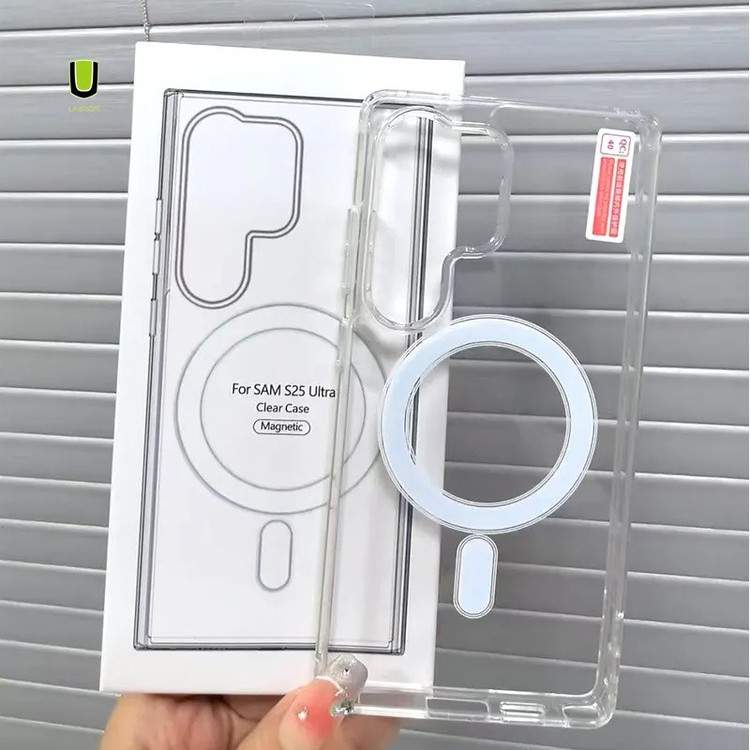 کاور مدل مگ سیف کد Magsafe مناسب برای گوشی موبایل سامسونگ Galaxy S25 Ultra