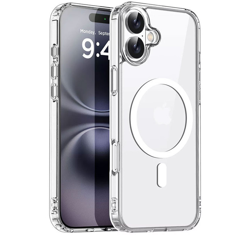 کاور مسیر مدل Clear Magnetic Magsafe مناسب برای گوشی موبایل اپل Iphone 16