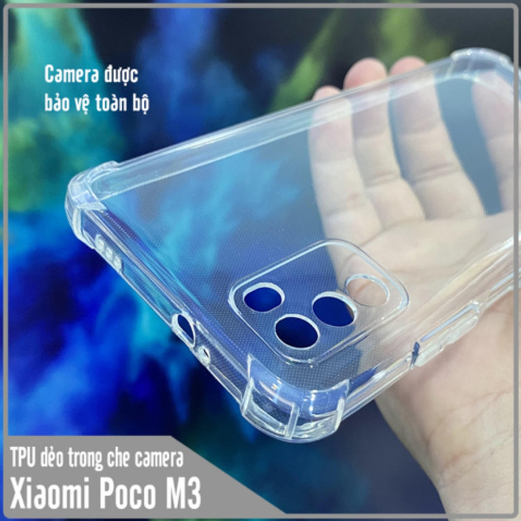 کاور مدل ژله ای کپسول دار مناسب برای گوشی موبایل شیائومی poco m3 / pocom3