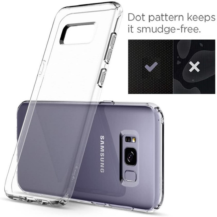 کاور مدل Clear TPU مناسب برای گوشی موبایل سامسونگ Galaxy S8