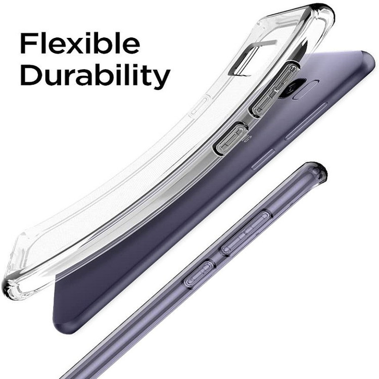 کاور مدل Clear TPU مناسب برای گوشی موبایل سامسونگ Galaxy S8
