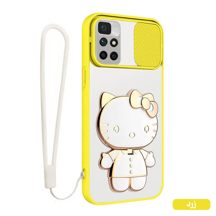 کاور اسپارتان مدل Camshield Kitty مناسب برای گوشی موبایل شیائومی Redmi 10 2022 / Redmi 10 Prime