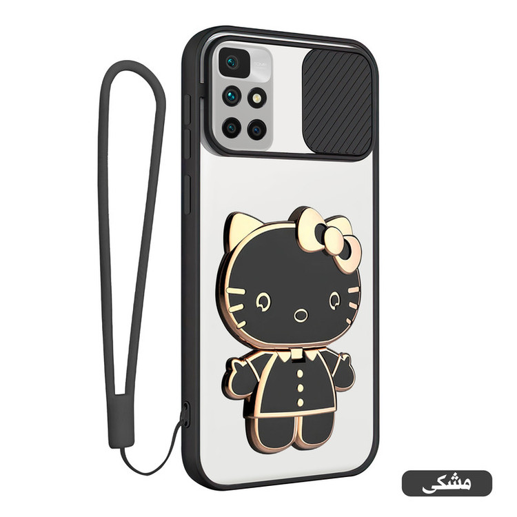 کاور اسپارتان مدل Camshield Kitty مناسب برای گوشی موبایل شیائومی Redmi 10 2022 / Redmi 10 Prime