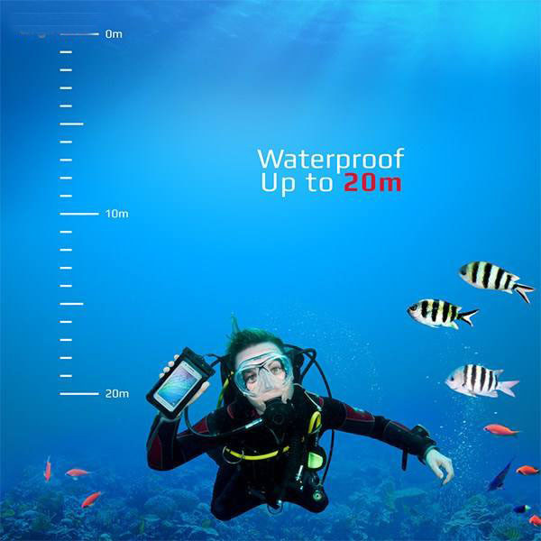 کیف ضد آب ام تی چهار مدل Diving2 مناسب برای گوشی موبایل تا سایز 6.5 اینچ