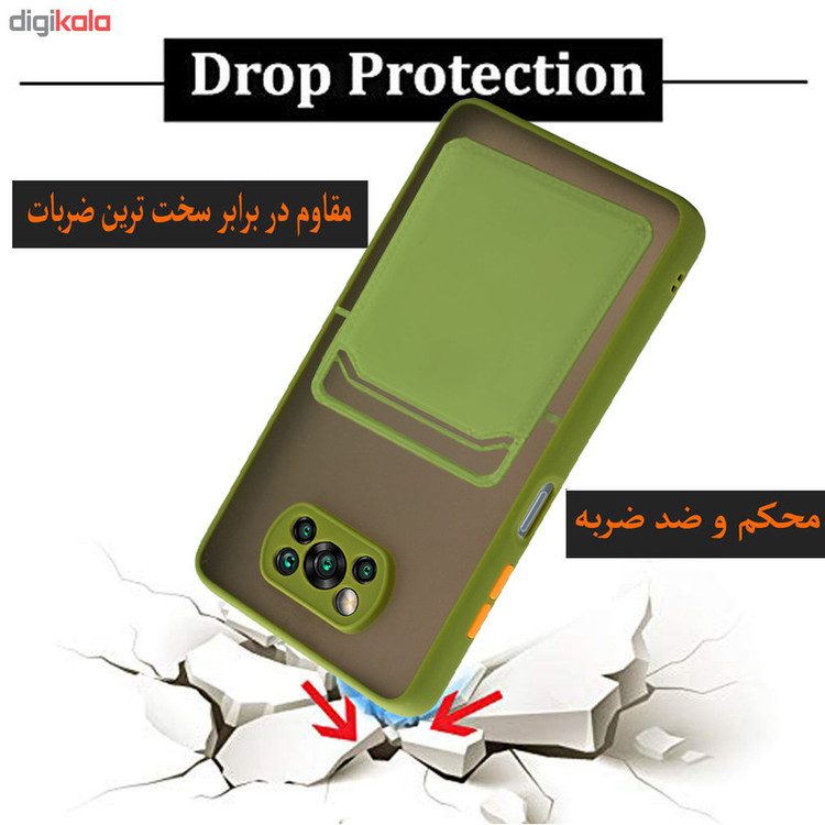 کاور گاردتک مدل MBC Card مناسب برای گوشی موبایل شیائومی Poco X3 Pro / X3 NFC / X3