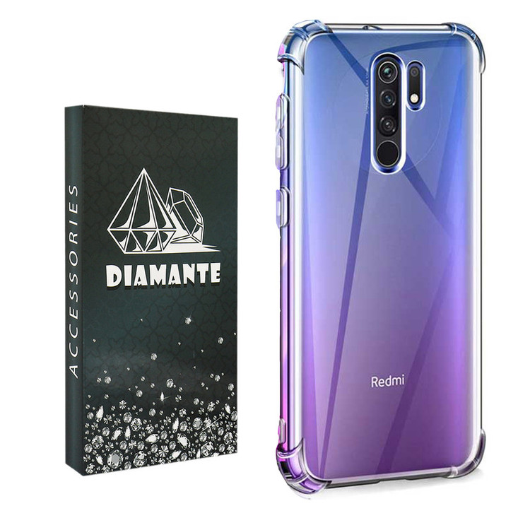 کاور دیامانته مدل Bianco Navy مناسب برای گوشی موبایل شیائومی Redmi 9
