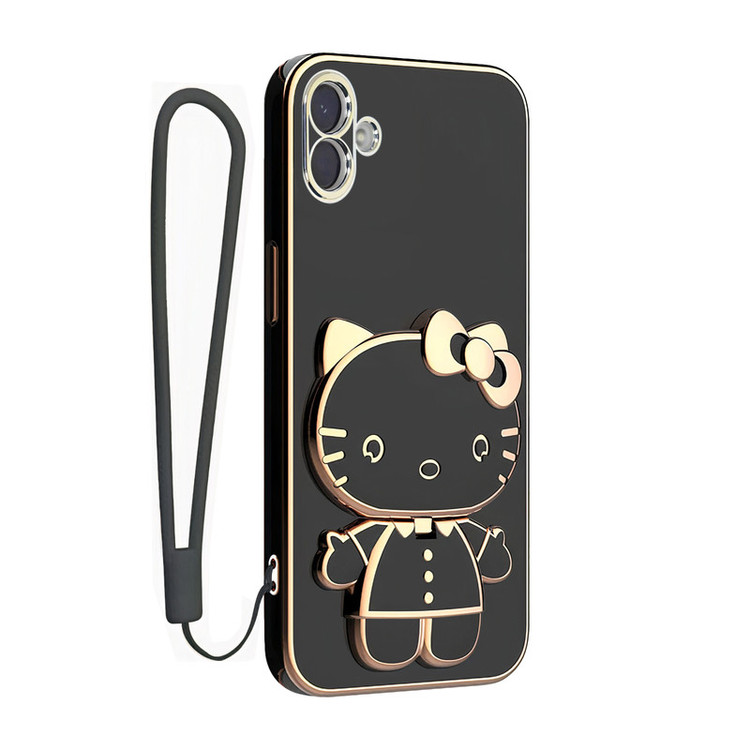 کاور اسپارتان مدل Kitty مناسب برای گوشی موبایل سامسونگ Galaxy M04 / A04 به همراه بند