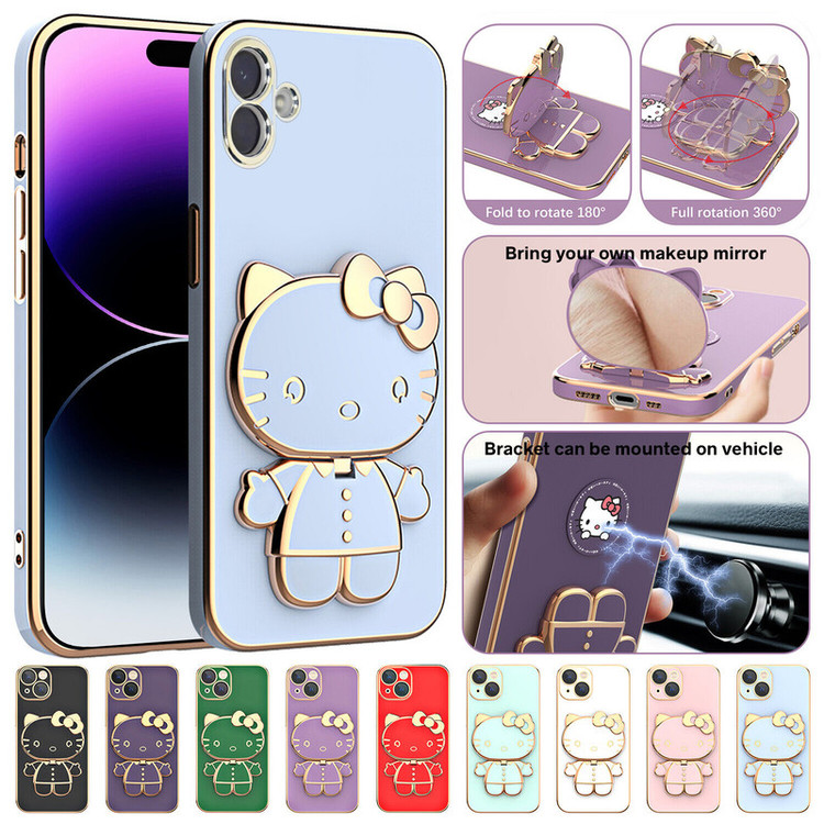 کاور اسپارتان مدل Kitty مناسب برای گوشی موبایل سامسونگ Galaxy M04 / A04 به همراه بند