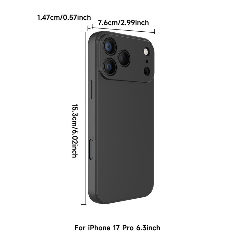 کاور مدل سیلیکونی مناسب برای گوشی موبایل اپل IPHONE 17 PRO