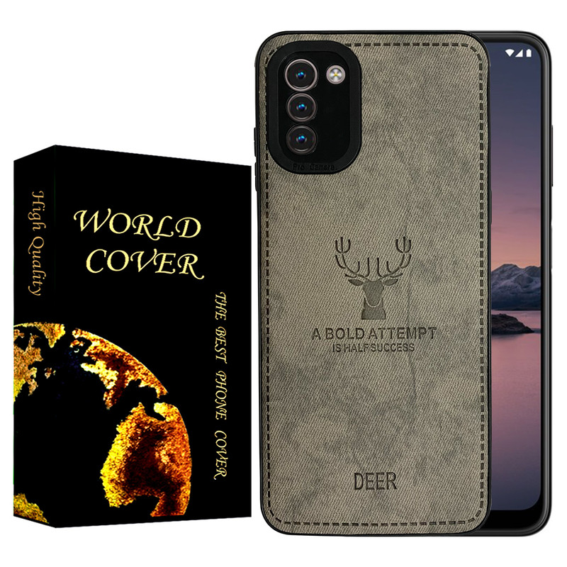کاور دنیای قاب مدل گوزنی کد Deer مناسب برای گوشی موبایل نوکیا Nokia G21