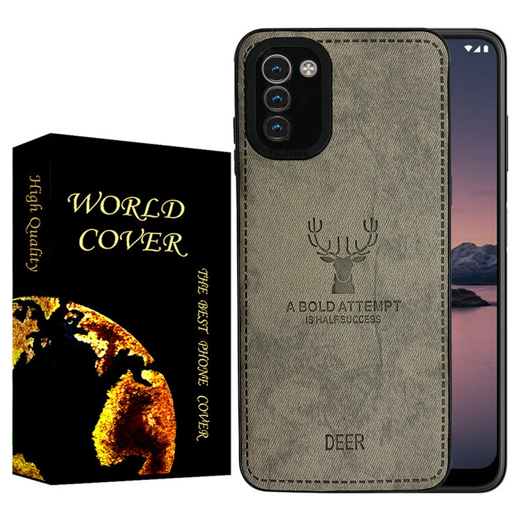 کاور دنیای قاب مدل گوزنی کد Deer مناسب برای گوشی موبایل نوکیا Nokia G21