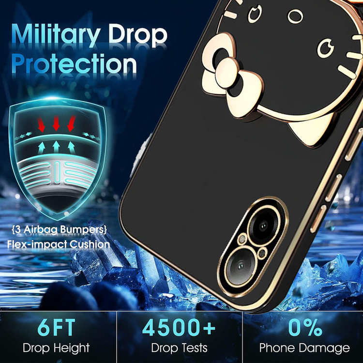 کاور اسپارتان مدل Kitty Strap مناسب برای گوشی موبایل ریلمی C67 4G به همراه بند