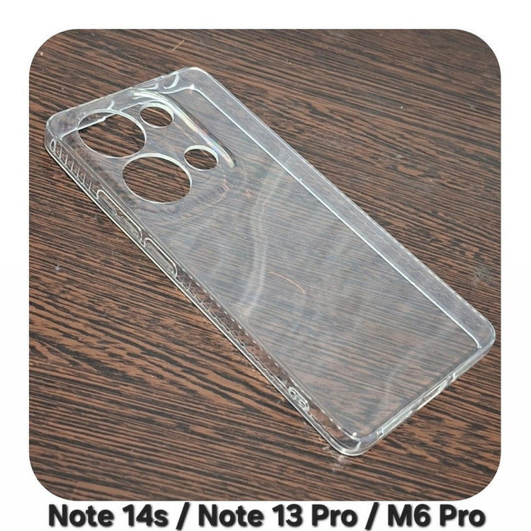 کاور تیسیکالا مدل شفاف مناسب برای گوشی موبایل شیائومی Redmi Note 14s