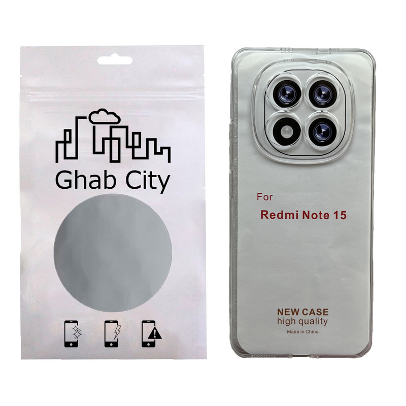 کاور قاب سیتی مدل ژله ای JLS مناسب برای گوشی موبایل شیائومی Redmi Note 15 4G