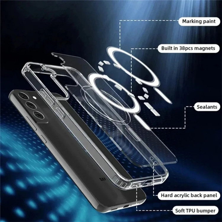 کاور مدل مگ سیف کد 23fe مناسب برای گوشی موبایل سامسونگ Galaxy S23fe