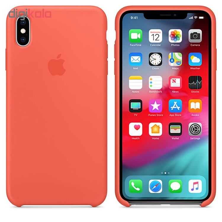 کاور سیلیکون کیس مدل MMWF2ZM/A مناسب برای گوشی موبایل iPhone Xs Max