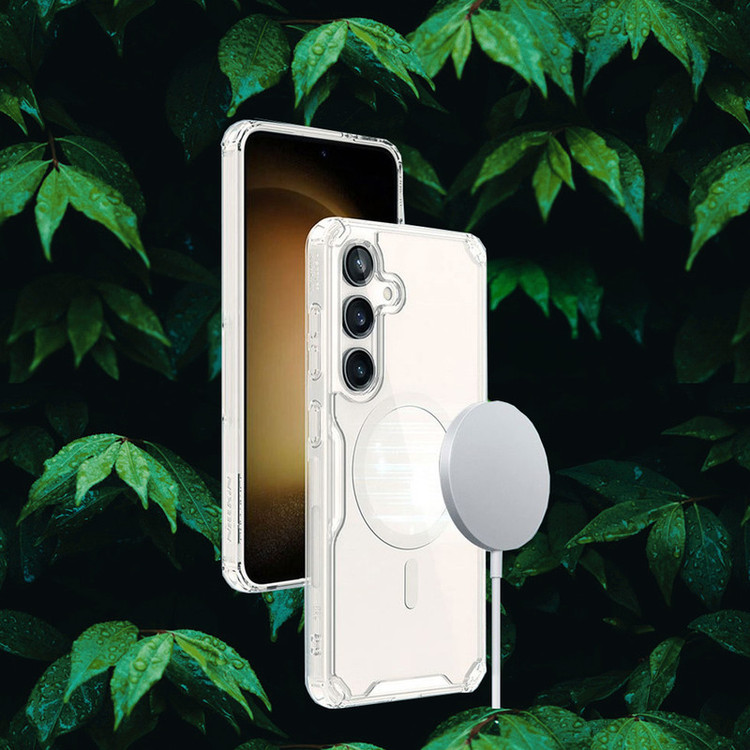 کاور تام قاب مدل مگ سیف طرح Mag-safe and مناسب برای گوشی موبایل سامسونگ Galaxy A12 / A12 Nacho / M12