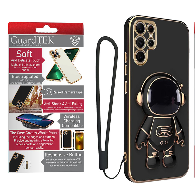 کاور گاردتک آساک مدل Astronaut Strap مناسب برای گوشی سامسونگ Galaxy S24 Ultra به همراه بند
