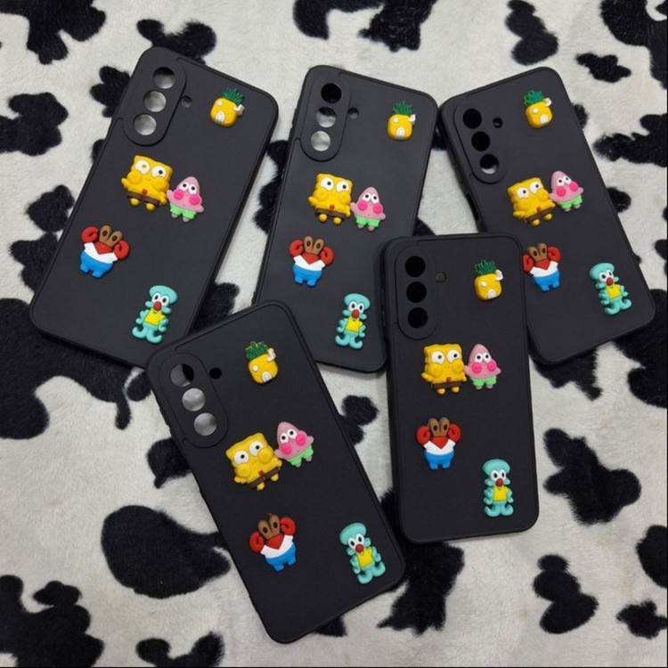 کاور استور کاور طرح باب اسفنجی برجسته مدل note14 مناسب برای گوشی موبایل شیائومی Redmi Note 14 4G