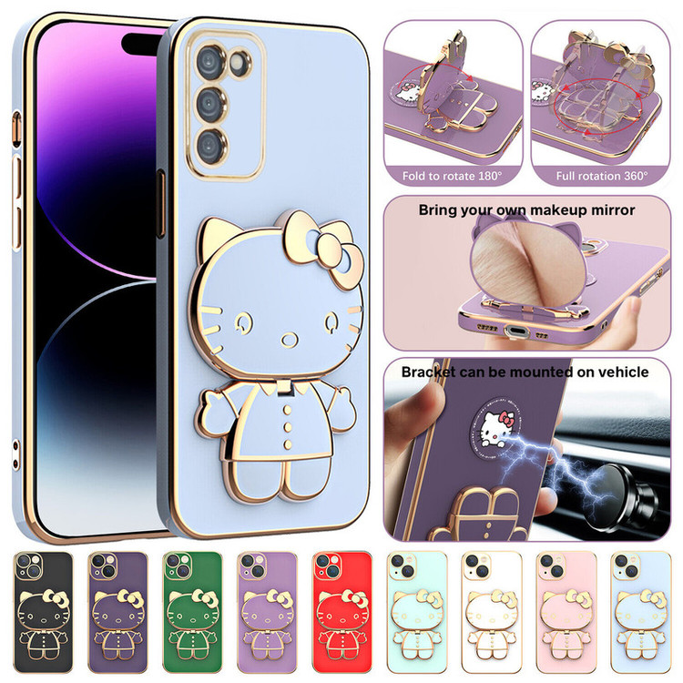 کاور اسپارتان مدل Kitty مناسب برای گوشی موبایل سامسونگ Galaxy M13 / M23 به همراه بند نگهدارنده