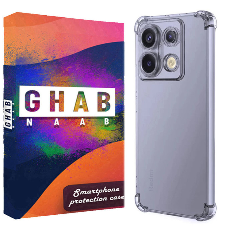کاور قاب ناب مدل ژله ای کپسول دار مناسب برای گوشی موبایل شیائومی Redmi Note 13 4G
