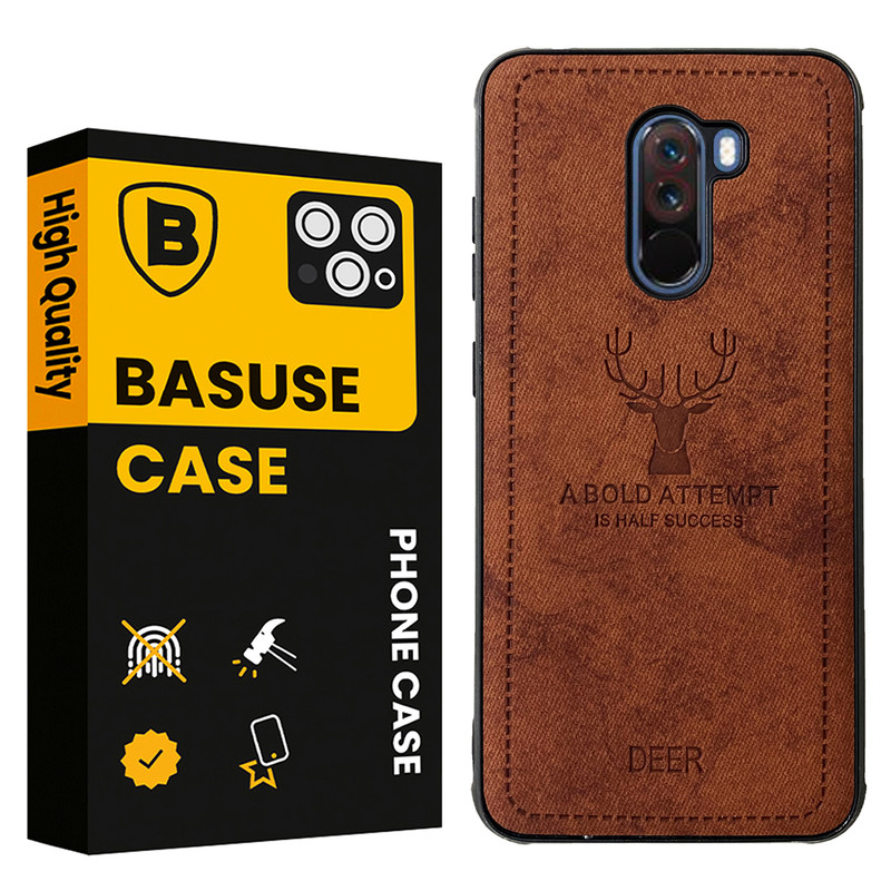 کاور باسئوس مدل گوزنی کد K002 مناسب برای گوشی موبایل شیائومی Pocophone F1