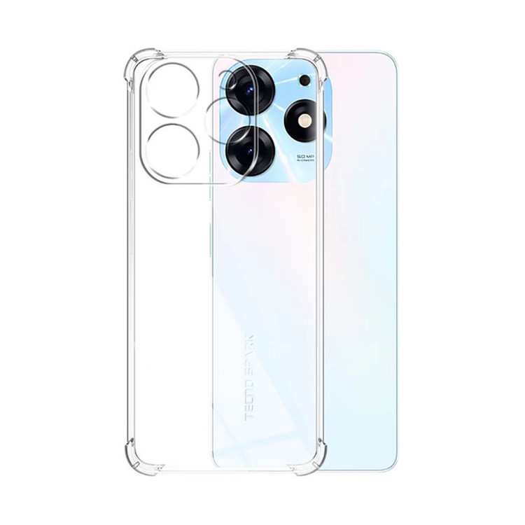 کاور اسپارتان مدل Airbag Strap مناسب برای گوشی موبایل تکنو Spark 10 Pro به همراه بندآویز